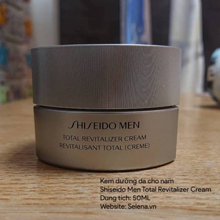 [CHÍNH HÃNG] Kem dưỡng da cho nam Shiseido Men Total Revitalizer Cream 50ML