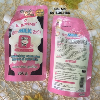 Muối tắm tẩy tế bào chết sữa bò Abonne Thái Lan