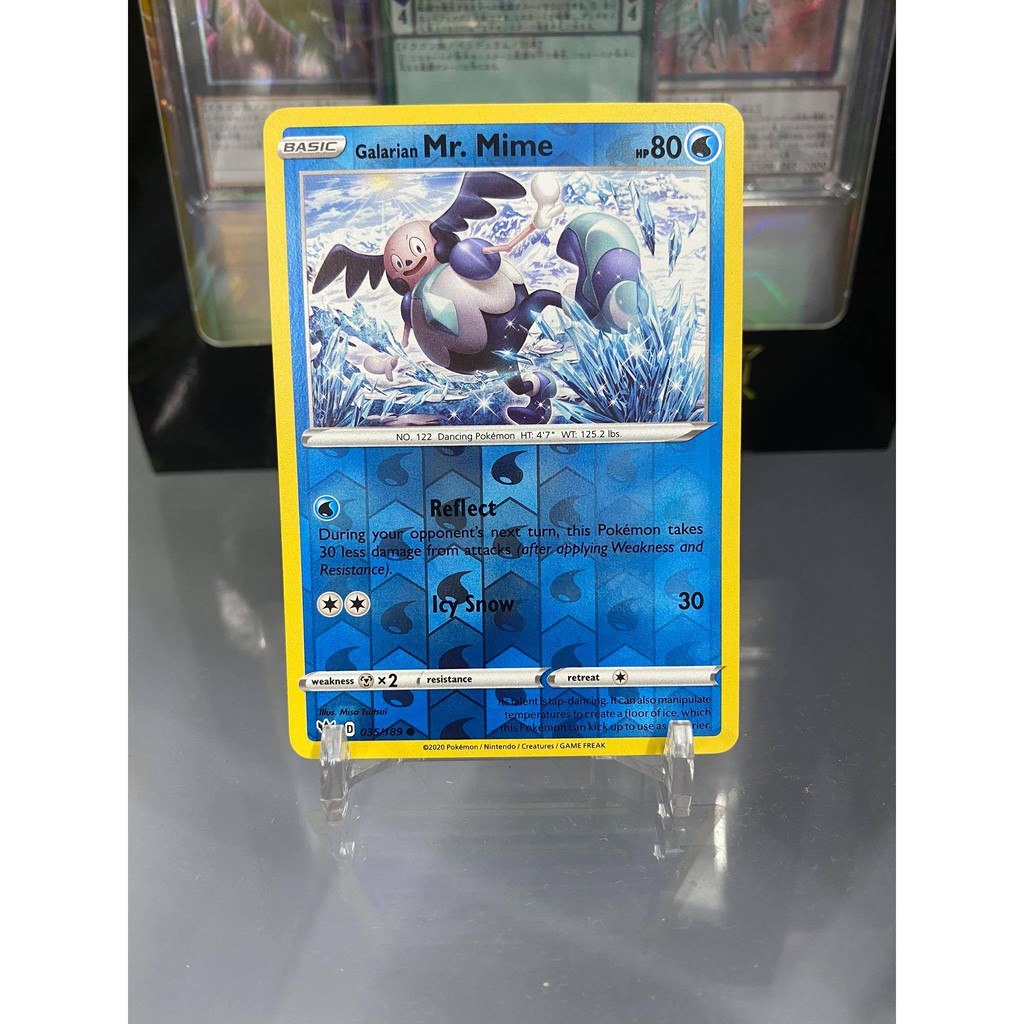 [ Dưa Hấu Yugioh ] Lá bài thẻ bài Pokemon Galarian Mr. Mime