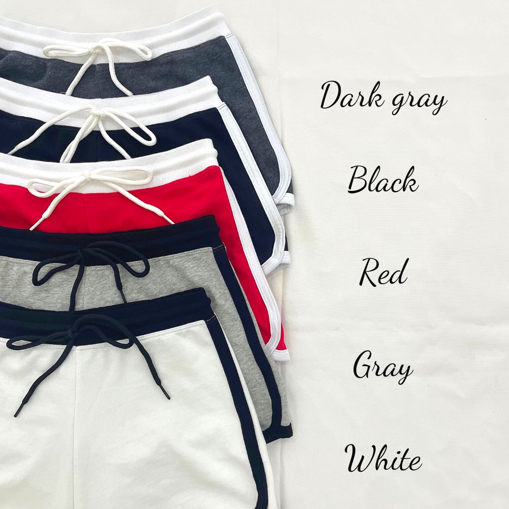 Quần ngắn lưng cao phiên bản cao cấp high waisted booty short dành cho bạn gái LOVEKIUTEE