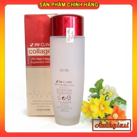 Nước hoa hồng 3W Clinic Collagen Softener Toner dưỡng căng mướt da 150ml | BigBuy360 - bigbuy360.vn