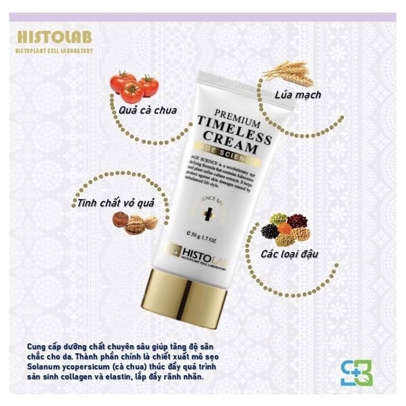 Kem mắt cao cấp Histolab 50ml