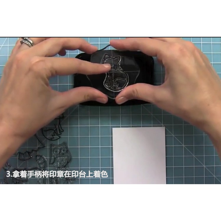 Con Dấu Silicone Trong Suốt Phong Cách Vintage Trang Trí Album Ảnh