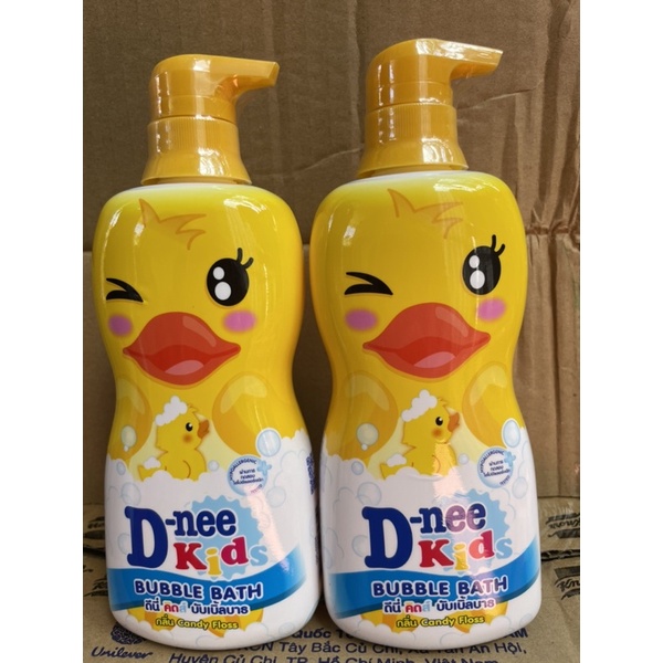 Sữa tắm tạo bọt D-nee Kids Vịt vàng 400ml