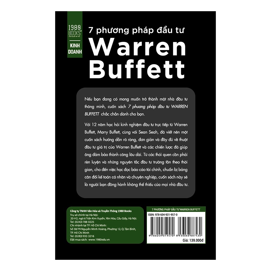 Sách - 7 Phương Pháp Đầu Tư Warren Buffet