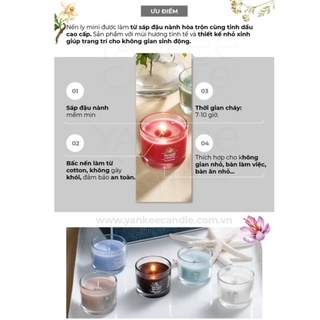 Nến ly mini Yankee Candle (37g) - Bayside Cedar