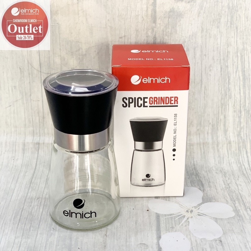 Lọ xay tiêu thủy tinh Elmich EL-1158