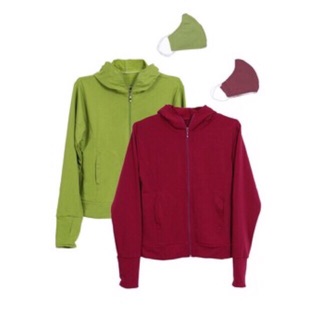Áo chống nắng cotton da cá kèm KT