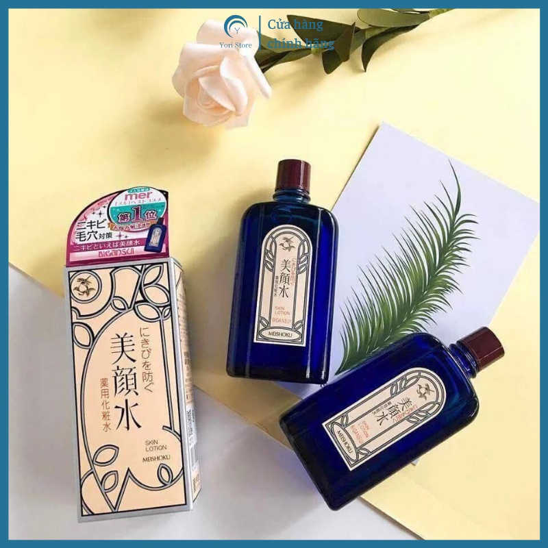 Nước hoa hồng Skin Lotion Meishoku Nhật Bản 90ml Cho Da Mụn
