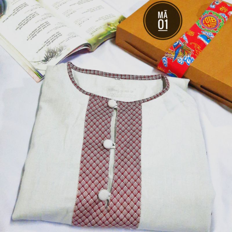 🎏🎏💥NHẬT XUẤT DƯ, 1/2 GIÁ MALL💥Bộ Quần áo cho Ông, cho Bố, Linen premeium Co giãn, Không Nhăn, Hàng thiết kế độc quyền