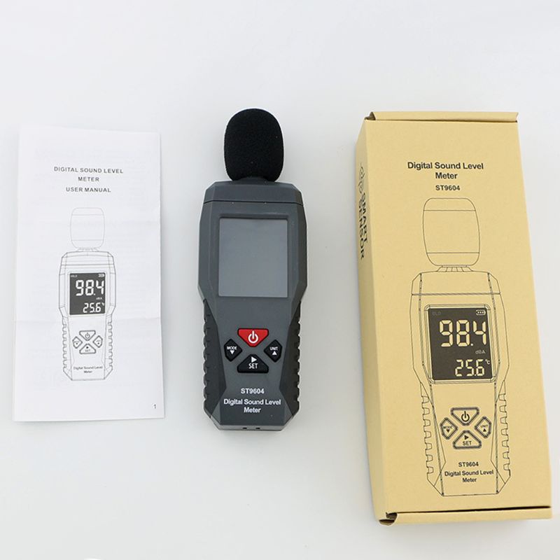 Thiết Bị Đo Mức Âm Thanh Kỹ Thuật Số Mini 30-130dB