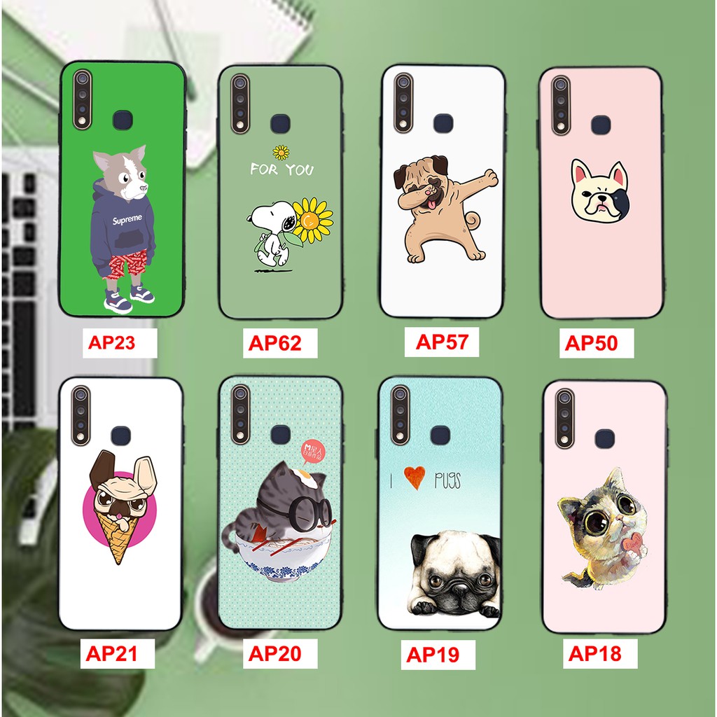 [HÀNG NEW] ỐP LƯNG ĐIỆN THOẠI VIVO Y19 IN HÌNH HOẠT HÌNH SIÊU CUTE-GIÁ RẺ BẤT NGỜ