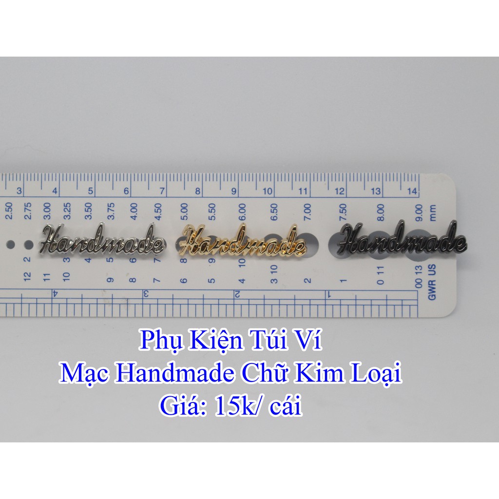 Mạc handmade chữ kim loại