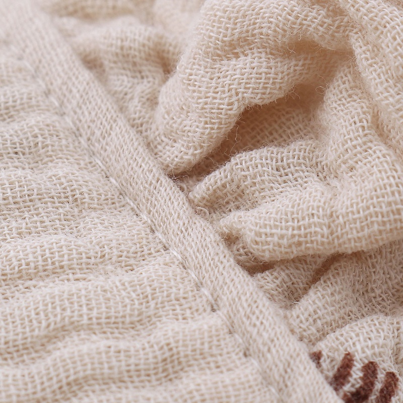 Yếm tập ăn cho trẻ sơ sinh vải cotton mềm thích hợp làm quà tặng