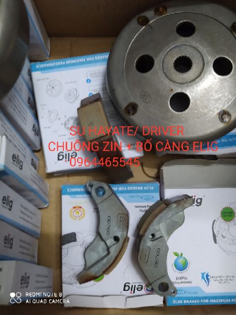 BỐ BA CÀNG _Bố + chuông Su HAYATE /DRIVER  ZIN + ELIG -chất lượng ok,chống rung ,chống giật..