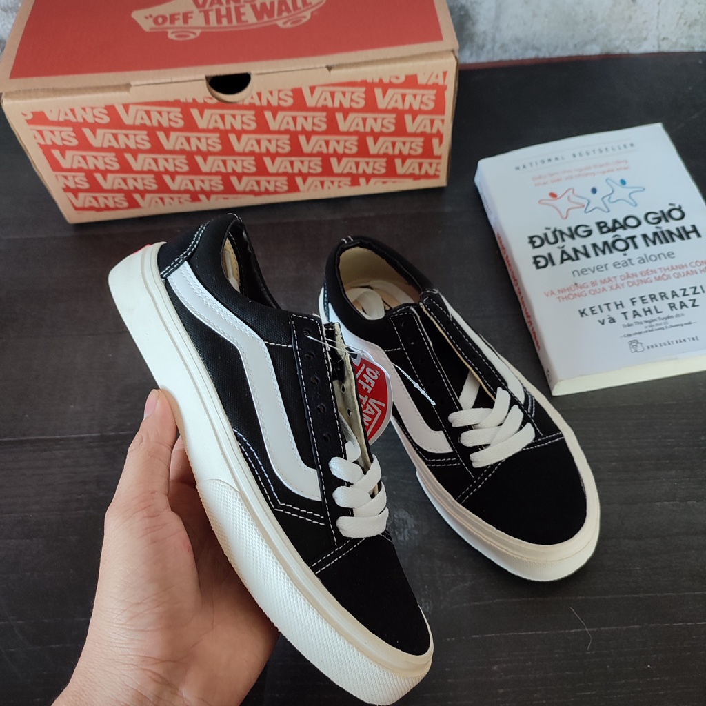 Giày vans old skool nam nữ , giày lười màu đen chất lượng dễ phối đồ 2022