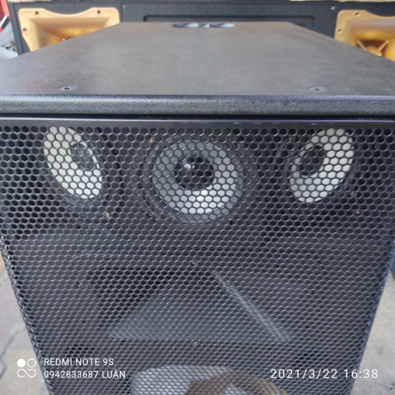 Vỏ Thùng 4 Tấc 3 Đường Tiếng Kèm 3 Loa Trung Mạch 19x38