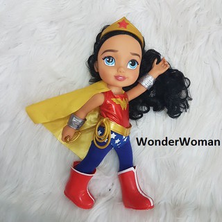 Thanh lý tồn kho Búp bê siêu anh hùng phiên bản Nhí -DC Super Hero Girls Toddler Dolls WONDERWOMAN Review 35cm(14inch)