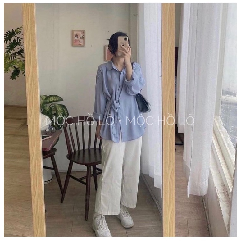 Sơ mi buộc eo best seller ( ảnh thực tế ) | BigBuy360 - bigbuy360.vn