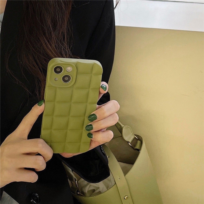 Ốp Điện Thoại Hình Bánh Waffle Cho iPhone 12 13 14 11 Pro Max X Xs Max Xr