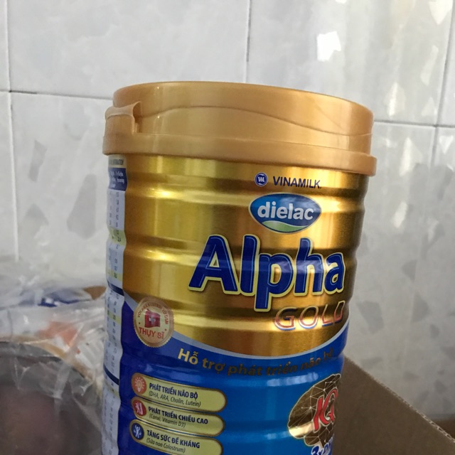Sữa bột Dielac alpha Gold 4 HT 900g cho trẻ từ (2-6 tuổi)