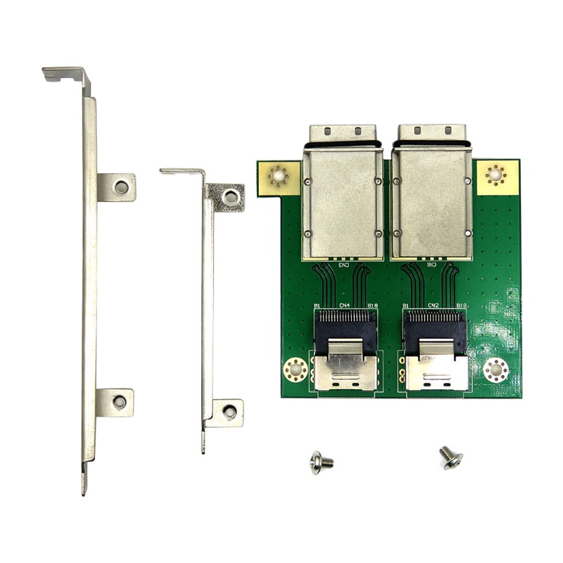 Bảng Mạch Chuyển Đổi Thẻ SFF-8087 Sang SFF-8088 Mini SAS26p Pci Server