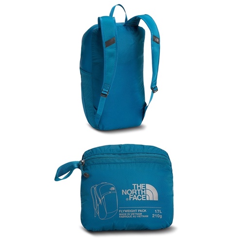 Balo The North Face gấp gọn chính hãng 3 màu: ĐEN, XANH BIỂN, ĐỎ