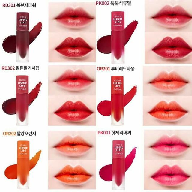 Son kem lì Color In Liquid Lips Mousse