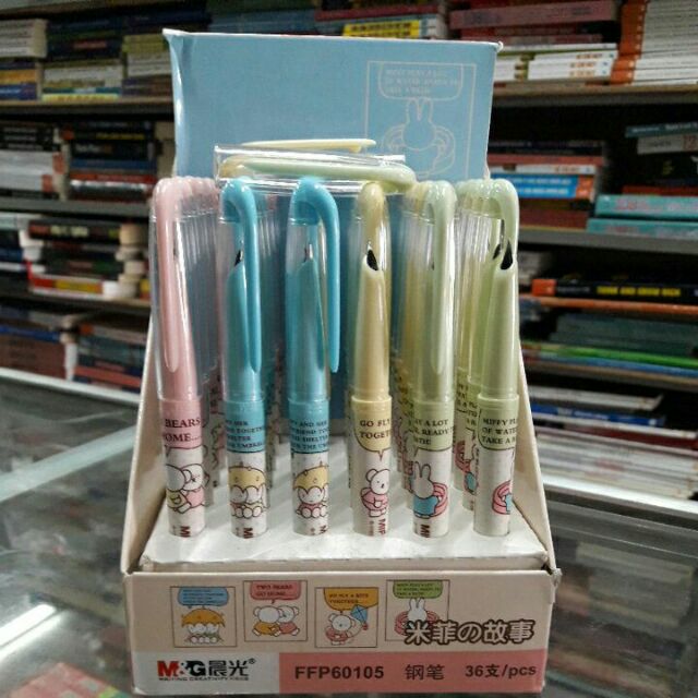 Combo 10 bút ngòi trơn MG