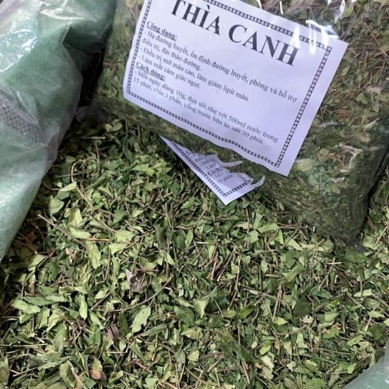 Dây thìa canh phơi khô thơm xanh đẹp -1kg