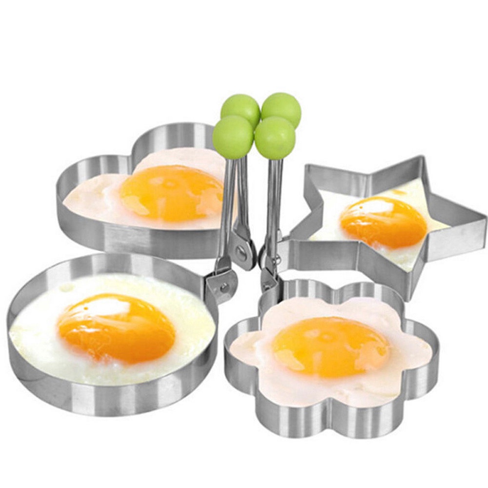 Dụng Cụ Nấu Ăn Bằng Thép Không Gỉ. Mô Hình Trứng Chiên. Khuôn Làm Bánh Kếp