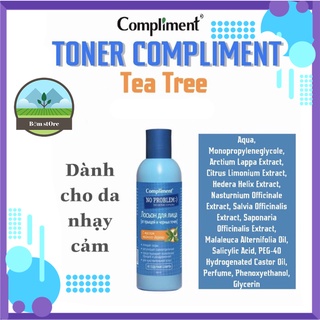 Toner Compliment No Problem giảm viêm, mụn 200ml