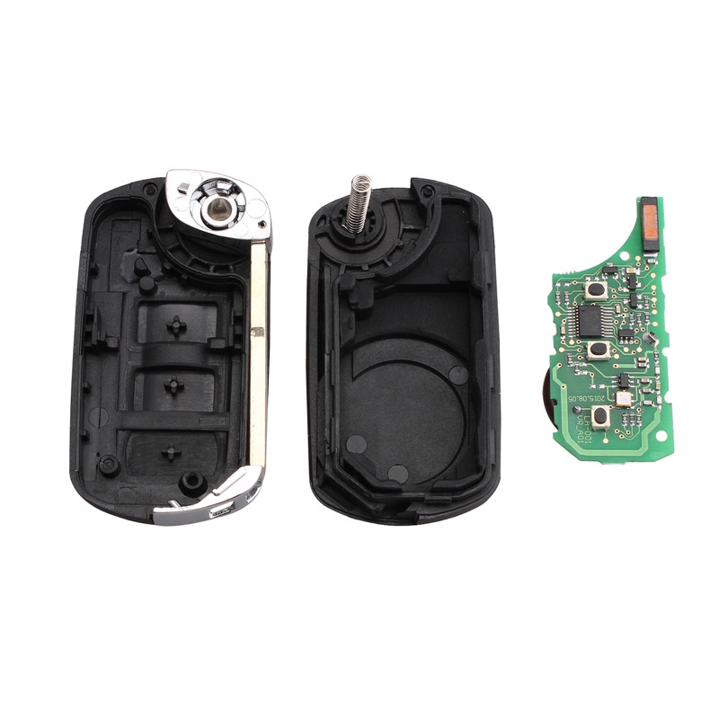 433 Mhz 3 Nút Lật Gấp Điều Khiển Từ Xa Ô Tô Điều Khiển Từ Xa Key Fob Dành Cho ĐTDĐ Land Rover Thể Thao RANGE ROVER Phát Hiện Ra Hu101