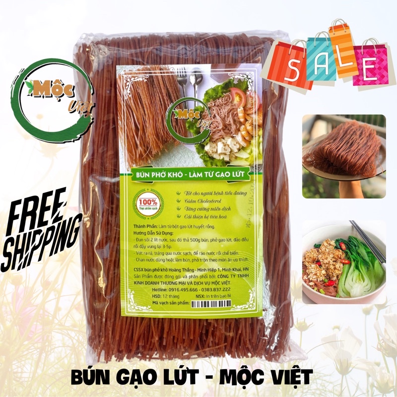 Bún gạo lứt giảm cân - Chính hãng Mộc Việt