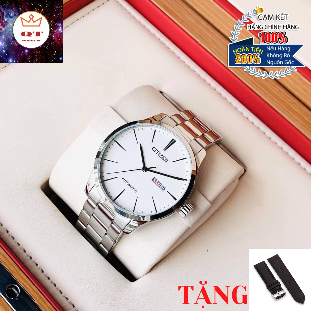 Đồng Hồ Nam CITIZEN Automatic NH8350-83A Chính Hãng Tặng Dây Da Cao Cấp