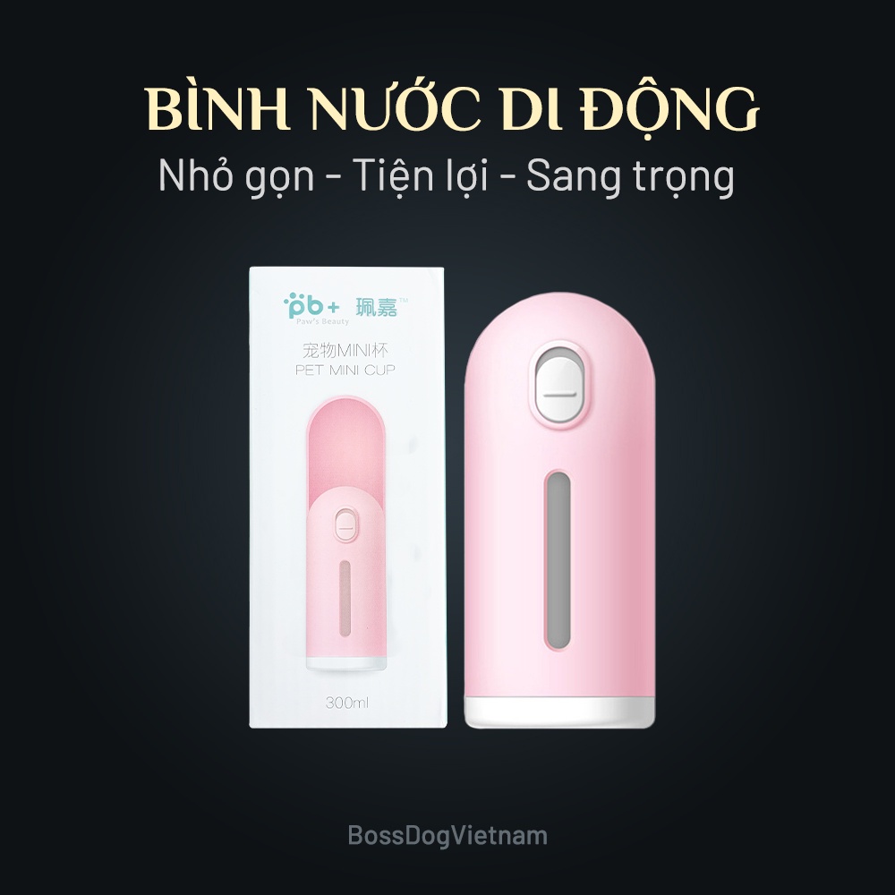 Bình nước di động cho thú cưng - Nhỏ gọn - Tiện lợi - Sang trọn | BossDog