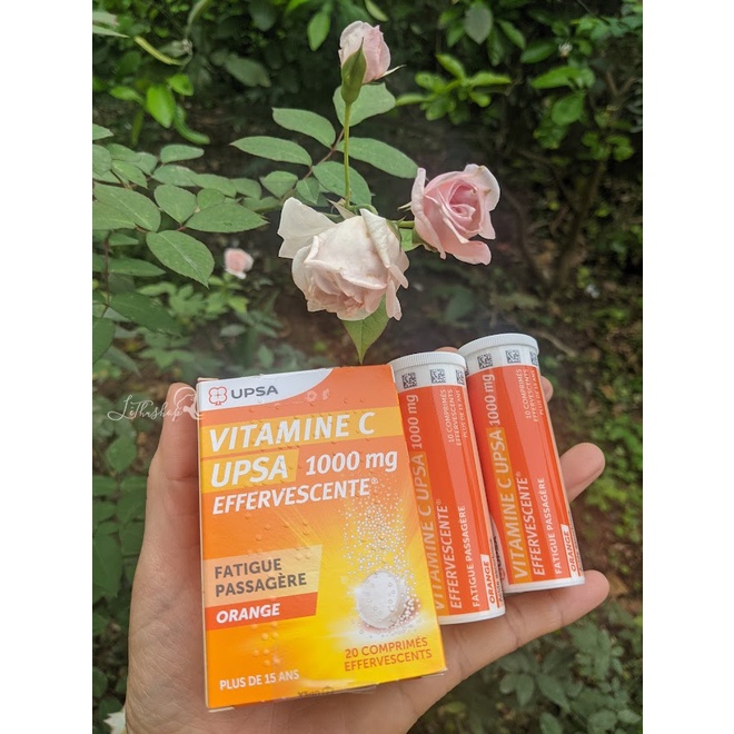 [Nội địa Pháp] Vitamin C sủi UPSA 1000mg