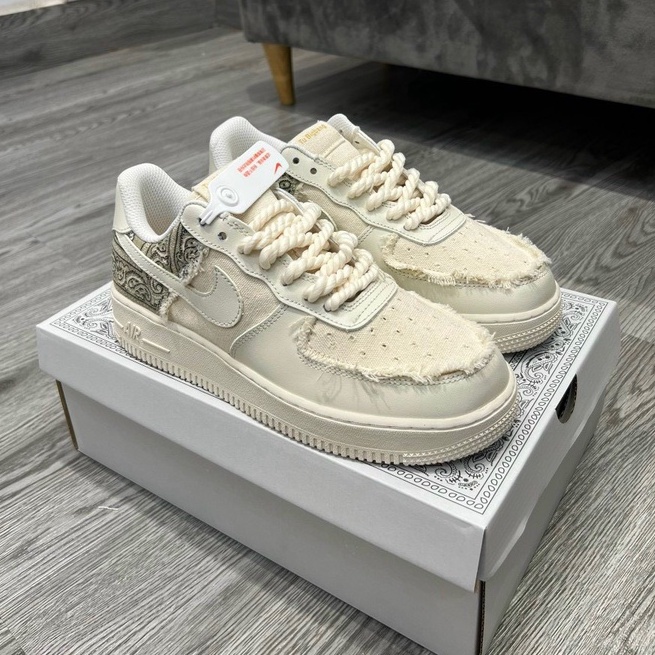 GIÀY THỂ THAO NAM NỮ  AF1 DÂY THỪNG , AIR FORCE 1 DÂY THỪNG  BẢN SỊN CỰC HOT