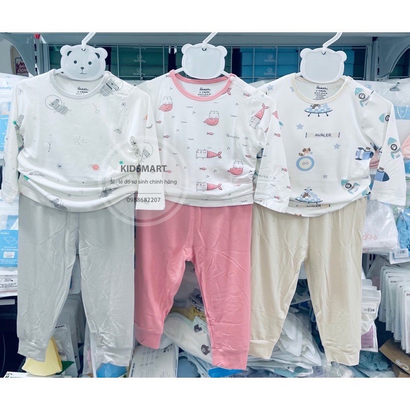 [Mã 11FASHIONSALE1 giảm 10k đơn 50k] {Hà Nam}Bộ dài tay sợi tre Avaler size 3-4y(nhiều mẫu)