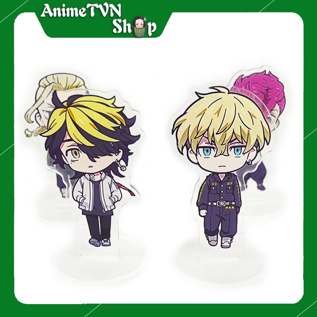 Tượng Mica Standee Mini (10 cm) Anime Manga Tokyo Revengers (Kịch Trường Của Takemichi) - Nhựa Cứng Acrylic In nhiều