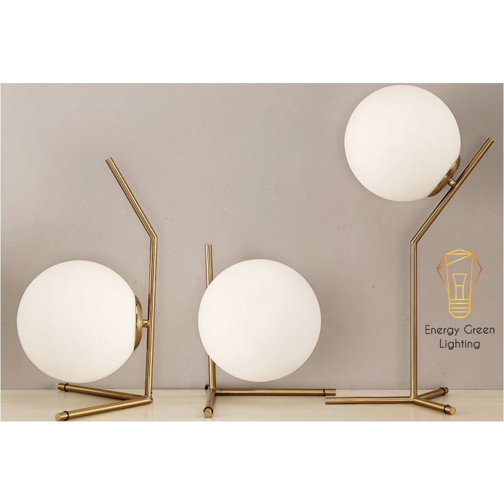 Đèn Để Bàn Trang Trí Hình Mặt Trăng Energy Green Lighting  8010-2 - Kiểu Dáng Sang Trọng - Đã Bao Gồm Bóng Led
