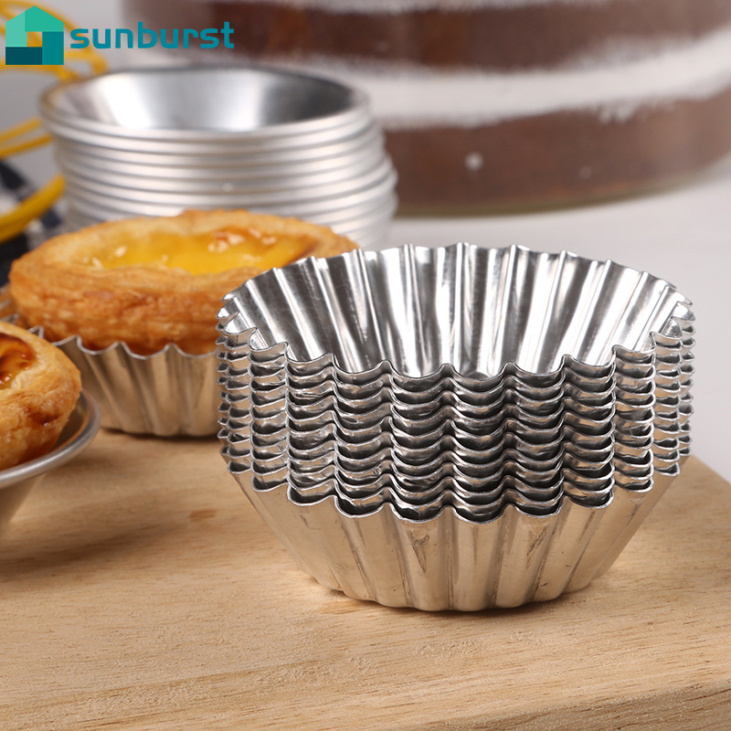 Set 5 / 10 Khuôn Làm Bánh Trứng Chống Dính Tiện Dụng