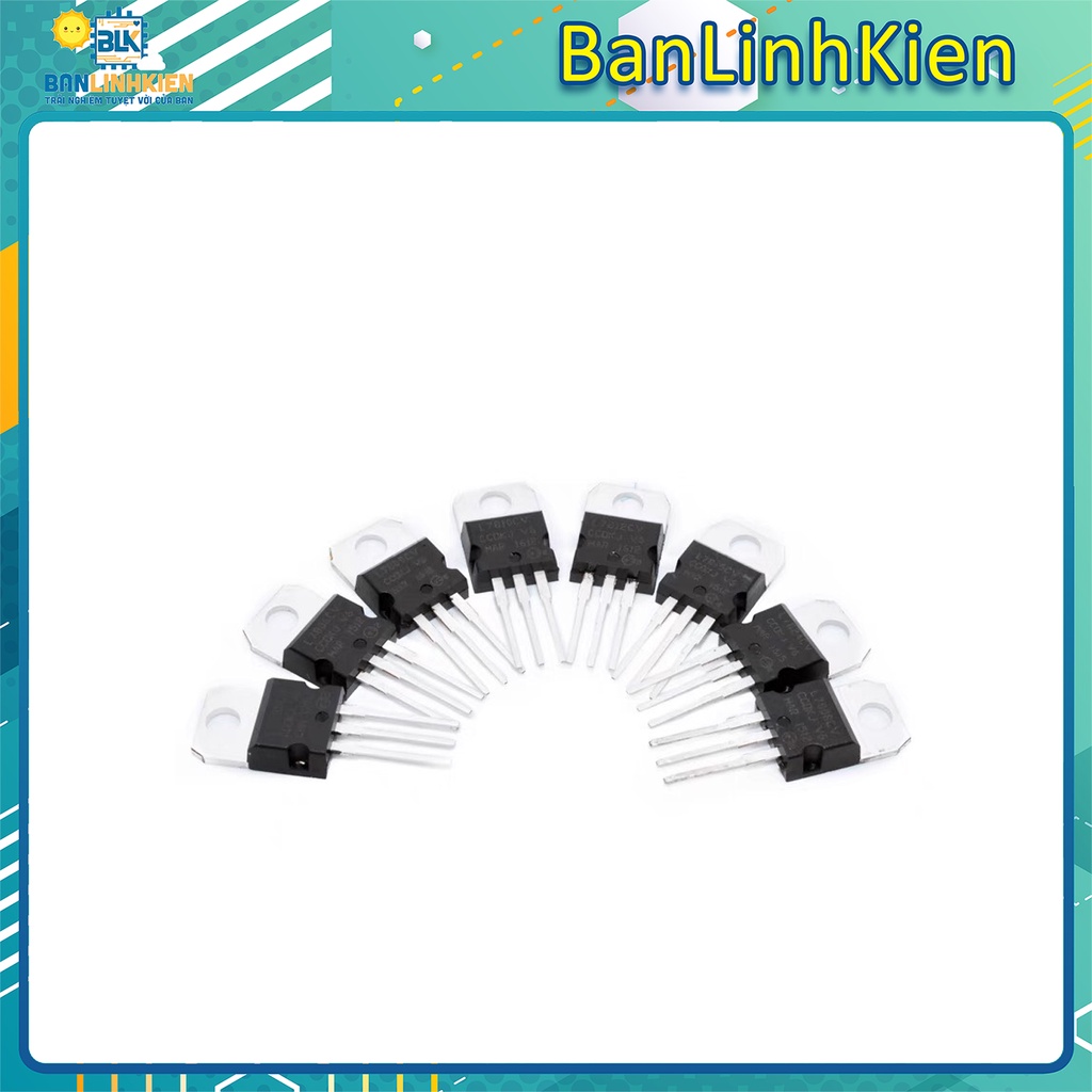 ic nguồn họ 78xx/79xx/TO 220 LM7805/7809/7812/7815/7824/7905/7912 chân cắm | BigBuy360 - bigbuy360.vn