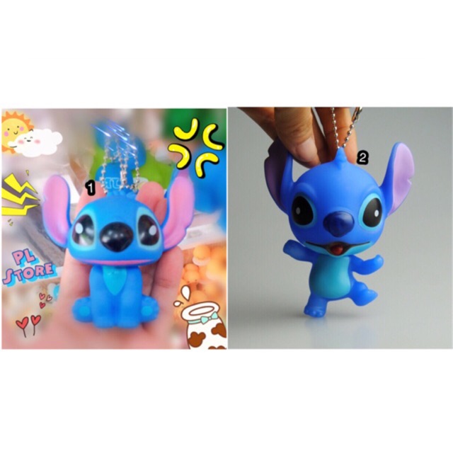 Móc khoá thú nhựa Stich