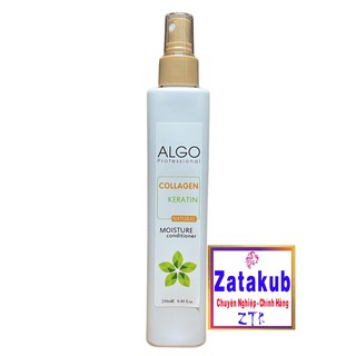 ✅✅Xịt dưỡng phục hồi và bảo vệ tóc ALGO KERATIN COLLAGEN 250ml