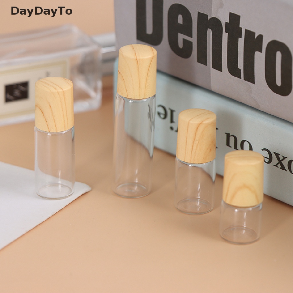 Chai Thủy Tinh Rỗng Đựng Nước Hoa 1 / 2 / 3 / 5Ml Có Thể Cuộn Lại