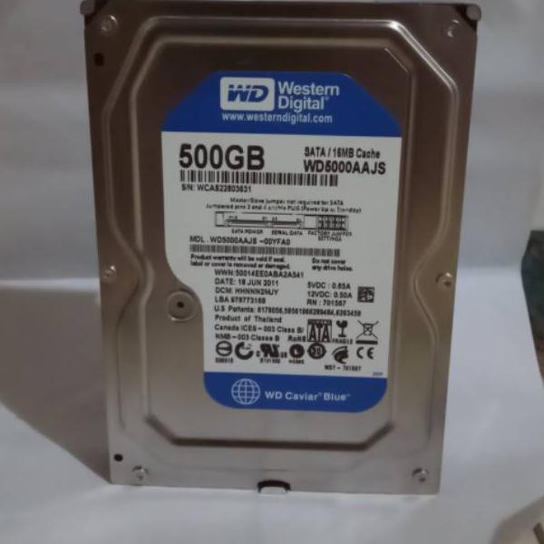 Ổ Cứng Rời 'I6Q 500gb Wd
