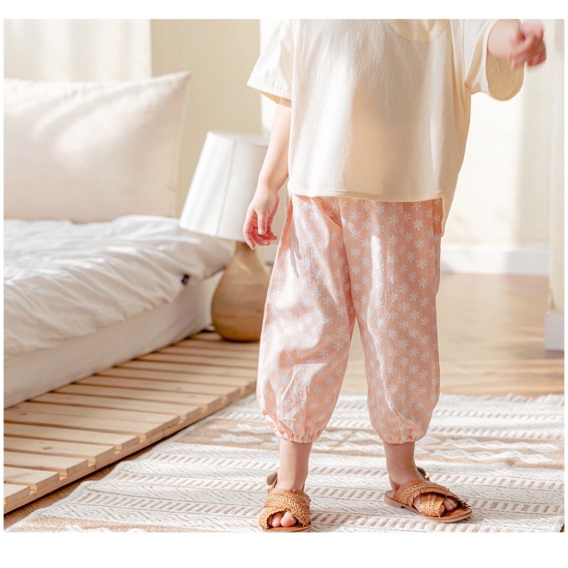 Quần Linen Unisex Korea – Bé Nào Mặc Cũng Mê