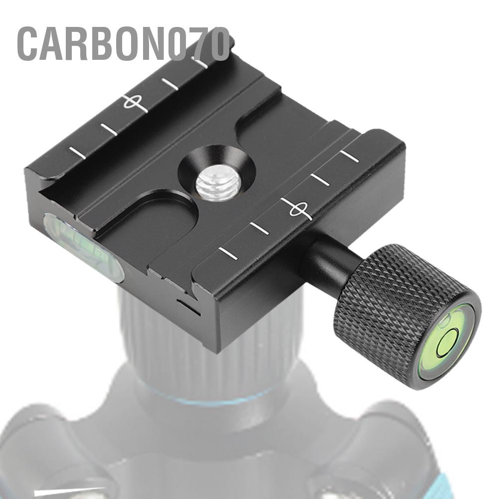 Carbon070 Hợp kim nhôm 50mm Universal Ballhead Kẹp tấm phát hành nhanh Chuyển đổi