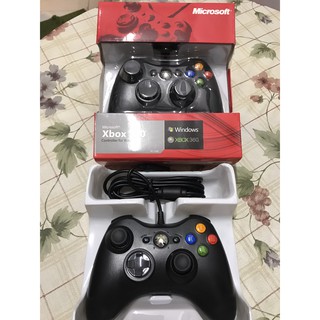 Tay cầm Xbox 360 có DÂY - RUNG [Chất lượng tốt, giá rẻ]